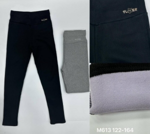 Legginsy dziewczęce ocieplane (122-164) NG3336