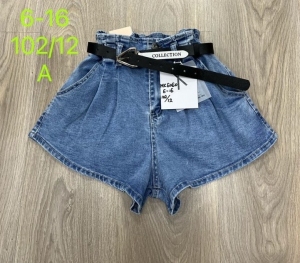 Szorty dziewczęce jeansowe (6-16) TP7202