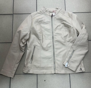 Kurtka damska skórzana jesienna (2XL-5XL) DH3942