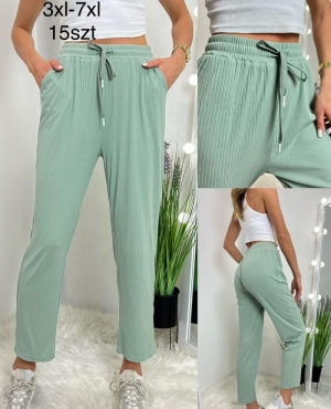 Spodnie materiałowe damskie (3XL-7XL) DH16236