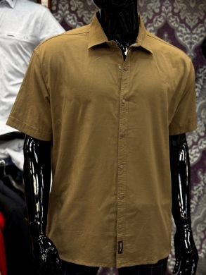 Koszule męskie na krótki rękaw REGULAR - Tureckie (2XL-6XL) DH14784