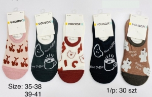 Skarpety stopki damskie (35-41) DH13396