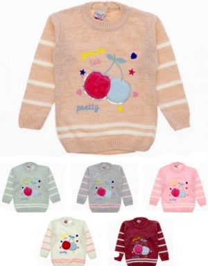 Swetry dziewczęce (1-3) TP648