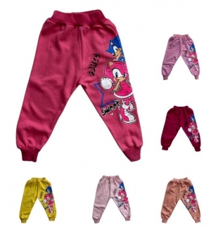 Spodnie dresowe dziewczęce - Ocieplane (1-5) DN17884