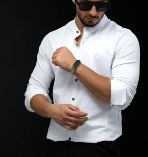 Koszule męskie na długi rękaw - Tureckie (M-3XL) TP6886
