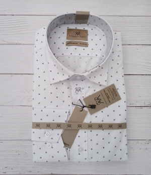 Koszule męskie na długi rękaw - Tureckie (L-4XL) DH16000