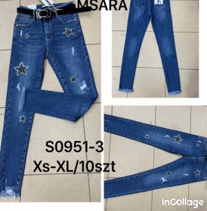 Spodnie jeansowe damskie (XS-XL) TP2398
