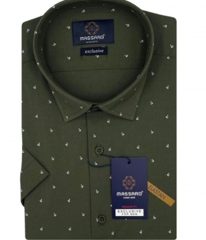 Koszule męskie krótki rękaw - Tureckie (3XL-6XL) DH19078