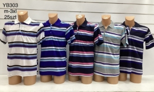 T-shirt męskie na krótki rękaw (M-3XL) DH12385