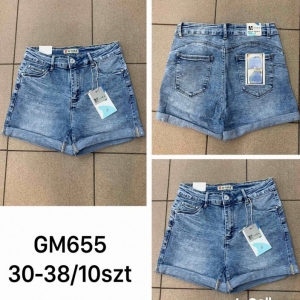 Szorty damskie jeansowe (30-38) TP4090