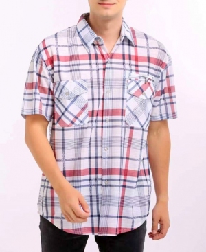 Koszule męskie na krótki rękaw (L-4XL) DN3245