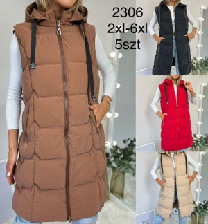 Kamizelka damska zimowa (2XL-6XL) NG2791
