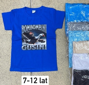 Bluzki chłopięce na krótki rękaw (7-12lat) NG451