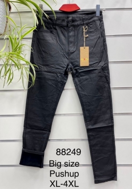 Spodnie eko-skóra damskie (XL-4XL) TP29969
