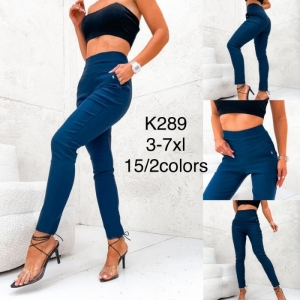 Spodnie materiałowe damskie (3XL-7XL) DH16244