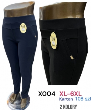 Spodnie materiałowe damskie (XL-6XL) TP4262
