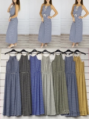 Sukienki damskie bez rękaw - Włoskie (Standard) TP11499