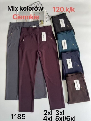 Spodnie materiałowe damskie (2XL-6XL) NG417