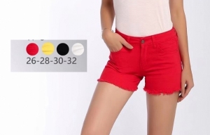 Szorty damskie jeansowe (26-32) DH16492