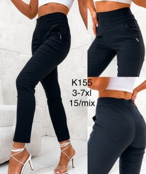 Spodnie materiałowe damskie (3XL-7XL) DH16231