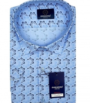 Koszule męskie krótki rękaw - Tureckie (3XL-6XL) DH19065