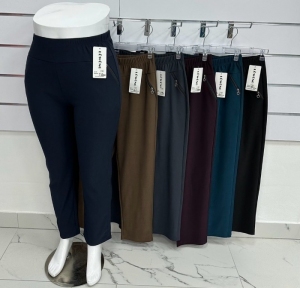 Spodnie materiałowe damskie (2XL-6XL) DH13177
