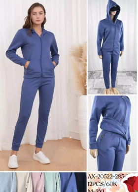 Komplet damskie na długi rękaw (M-2XL) NG5661