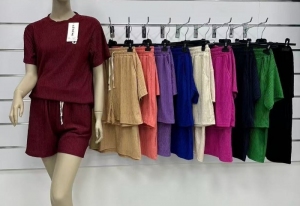 Komplet damski na krótki rękaw (M-6XL) DH13093