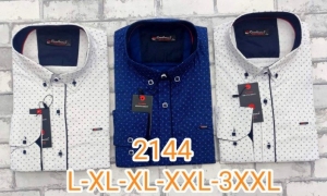 Koszule męskie na długi rękaw - Tureckie (L-3XL) DN15680