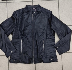 Kurtka damska skórzana jesienna (2XL-5XL) DH3930