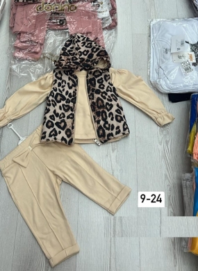 Komplet dziewczęcy 3 częściowy (9-24msc) NG629