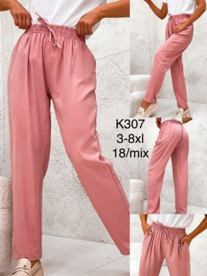 Spodnie materiałowe damskie (3XL-8XL) DH16273