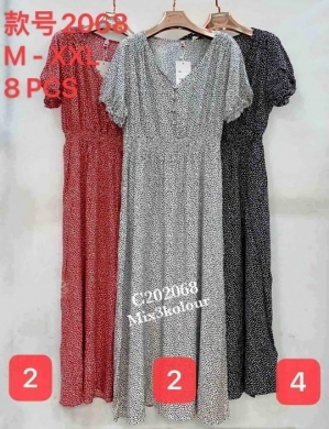 Sukienki damskie krótki rękaw (M-2XL) TP14508
