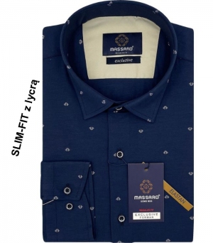 Koszule męskie na długi rękaw - Tureckie (M-2XL) DH19030