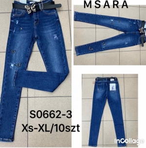 Spodnie jeansowe damskie (XS-XL) TP2401