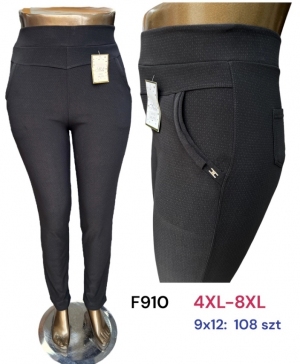Spodnie materiałowe damskie (XL-6XL) TP4277