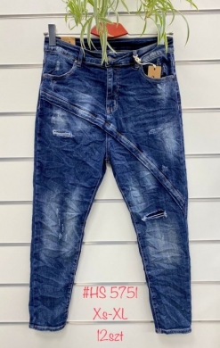 Spodnie jeansowe damskie (XS-XL) TP22367