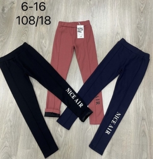 Legginsy dziewczęce ocieplane (6-16) NG4052