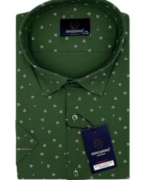 Koszule męskie krótki rękaw - Tureckie (3XL-6XL) DH19069