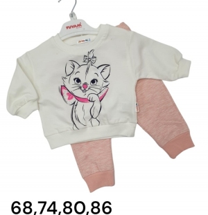 Komplet dziewczęce na długi rękaw (68-86) TP11646