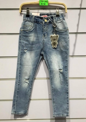 Spodnie jeansowe dziewczęce (4-12) TP29777