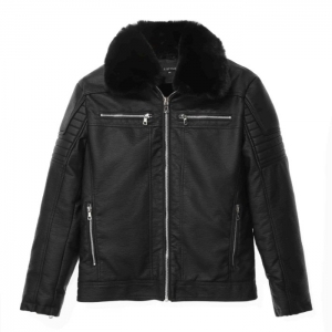 Kurtki skórzane męskie zimowe (M-2XL) NG2778