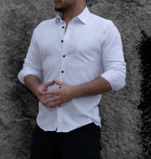 Koszule męskie na długi rękaw - Tureckie (M-3XL) TP6879