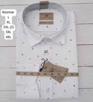 Koszule męskie na długi rękaw - Tureckie (L-4XL) DH15995