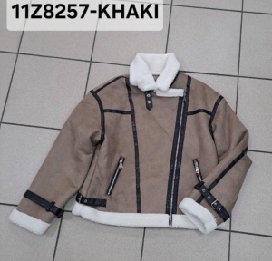 Kurtka damska skórzana jesienna (S-XL) NG1370
