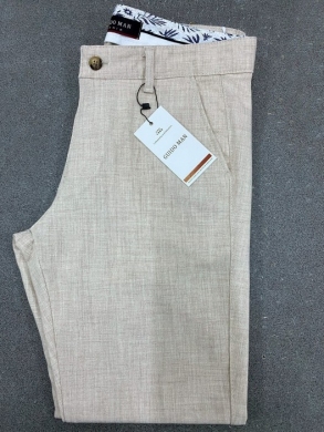 Spodnie materiałowe męskie prosta nogawka (30-40) DN1689