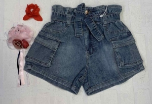 Spodenki dziewczięce jeansowe (4-14 lat) TP6846