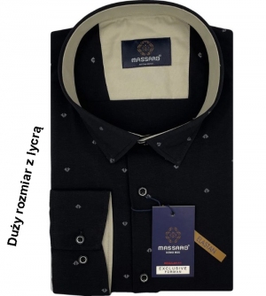 Koszule męskie na długi rękaw - Tureckie (3XL-6XL) DH19087