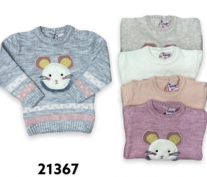 Swetry dziewczęce- Tureckie (92-104) TP23794