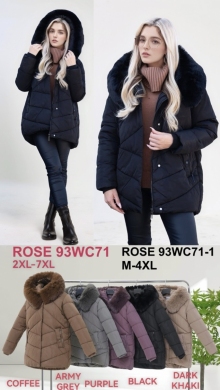 Kurtka damska zimowa (2XL-7XL) NG3168